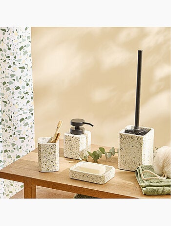 Set de baño TERRAZZO de polirresina 4 piezas – Guy Levasseur