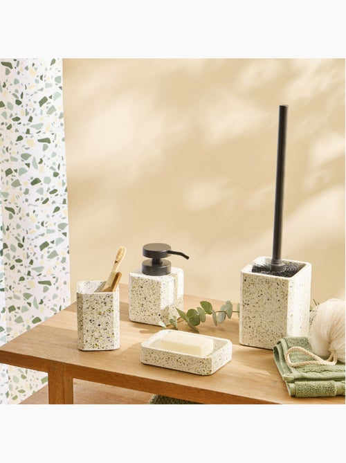 Set de baño TERRAZZO de polirresina 4 piezas – Guy Levasseur - Kiabi Set de baño TERRAZZO de polirresina 4 piezas – Guy Levasseur - Kiabi