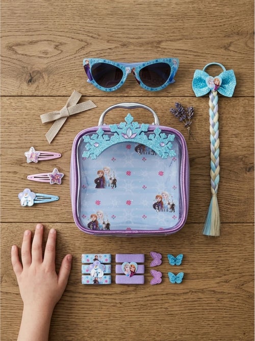 Set de belleza 12 accesorios para el pelo con estuche frozen disney - Kiabi