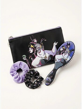 Set de belleza para pelo 4 piezas disney villains