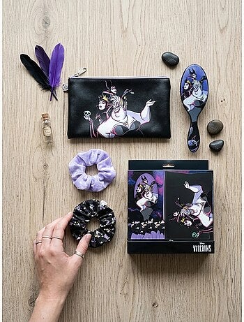 Set de belleza para pelo 4 piezas disney villains