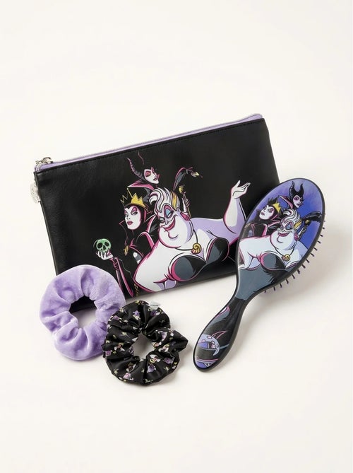 Set de belleza para pelo 4 piezas disney villains - Kiabi