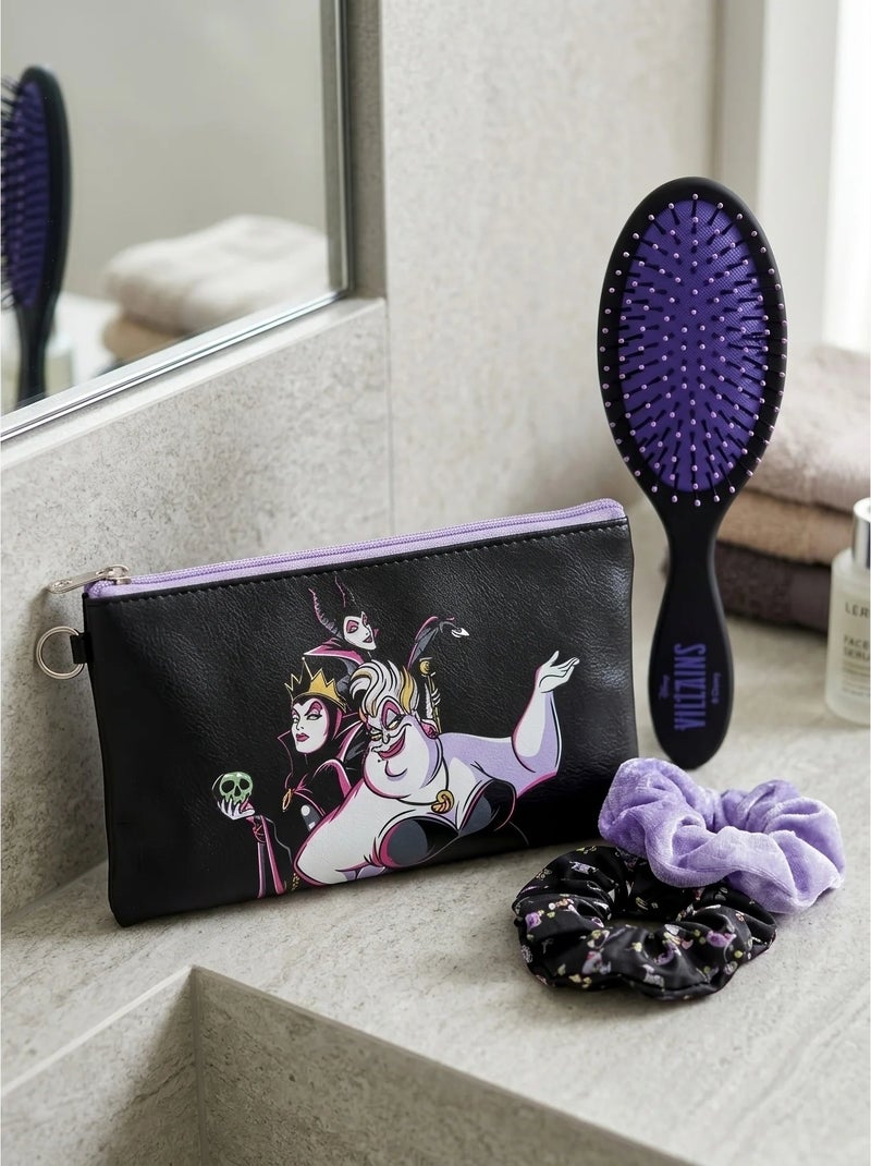 Set de belleza para pelo 4 piezas disney villains Negro - Kiabi