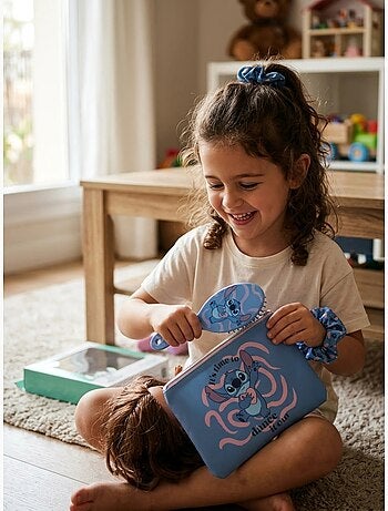 Set de belleza peinado 4 piezas stitch disney