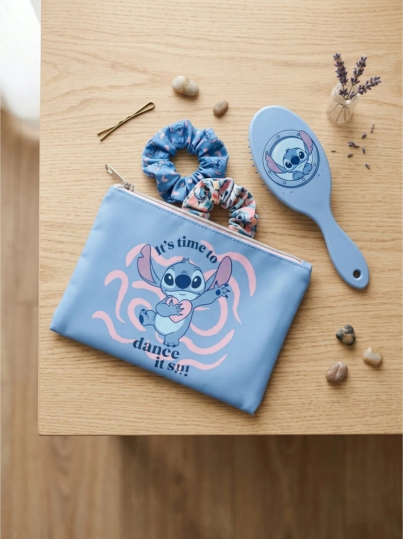 Set de belleza peinado 4 piezas stitch disney Azul - Kiabi