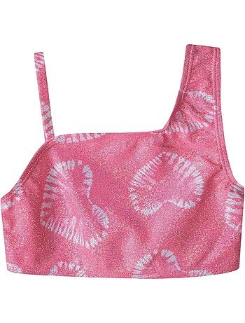 Set de bikinis diseño corazón de purpurina niñas - minoti