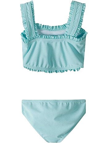 Set de bikinis diseño liso de secado rápido niñas - minoti