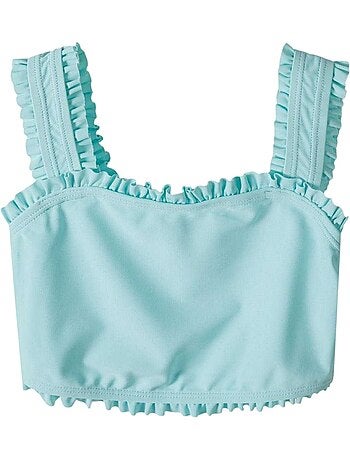 Set de bikinis diseño liso de secado rápido niñas - minoti