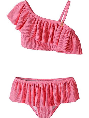 Set de bikinis diseño volante de secado rápido niñas - minoti