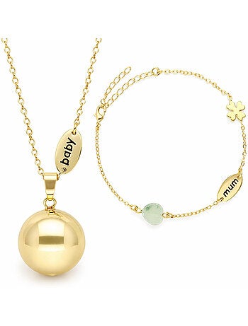 Set de bola de embarazo con pulsera | Bola