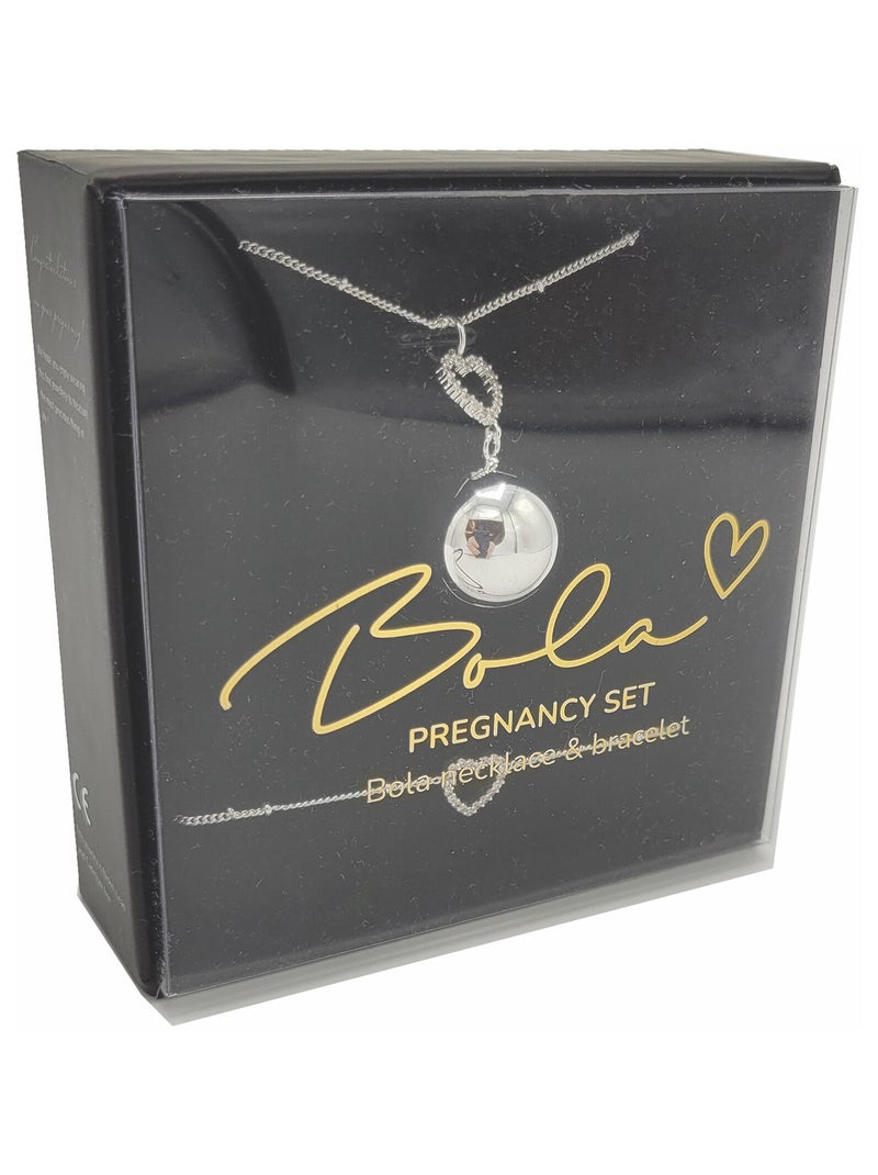 Set de bola de embarazo con pulsera | Bola Plateado - Kiabi