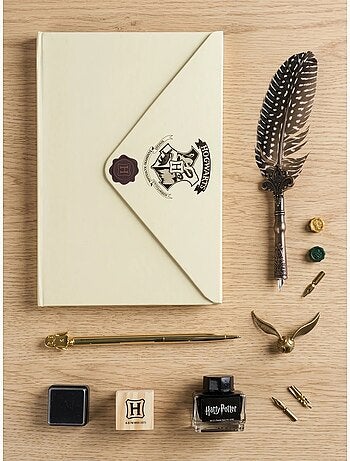 Set de caligrafía pluma estilográfica y papelería búho Harry Potter Warner Bros