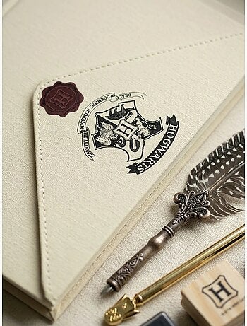 Set de caligrafía pluma estilográfica y papelería búho Harry Potter Warner Bros