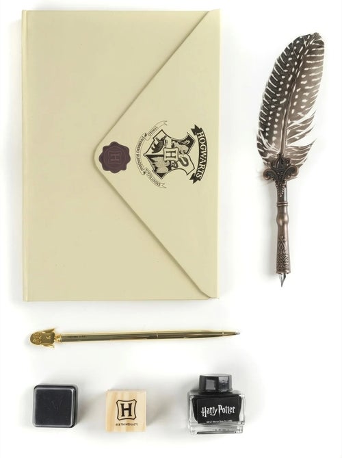 Set de caligrafía pluma estilográfica y papelería búho Harry Potter Warner Bros - Kiabi Set de caligrafía pluma estilográfica y papelería búho Harry Potter Warner Bros - Kiabi