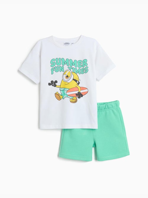Set de camiseta y pantalones cortos de 'Minions', MO Fashion - Kiabi