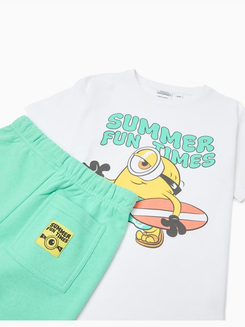 Set de camiseta y pantalones cortos de 'Minions', MO Fashion - Kiabi