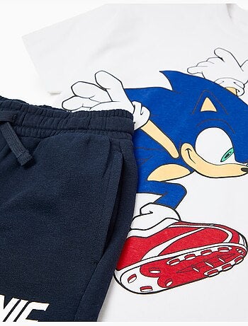 Set de camiseta y pantalones cortos 'Sonic', MO Fashion
