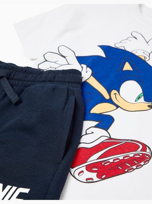 Set de camiseta y pantalones cortos 'Sonic', MO Fashion - Kiabi