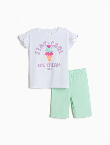 Set de camisetas y mallas, MO Fashion