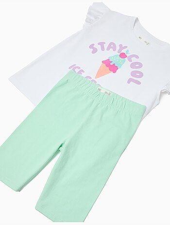 Set de camisetas y mallas, MO Fashion