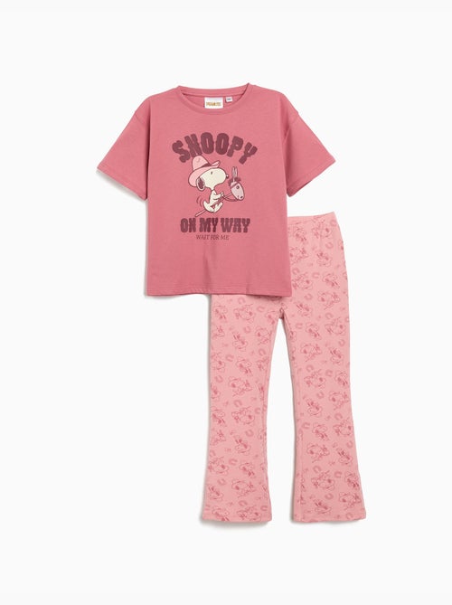 Set de camisetas y mallas "Snoopy", MO Fashion - Kiabi
