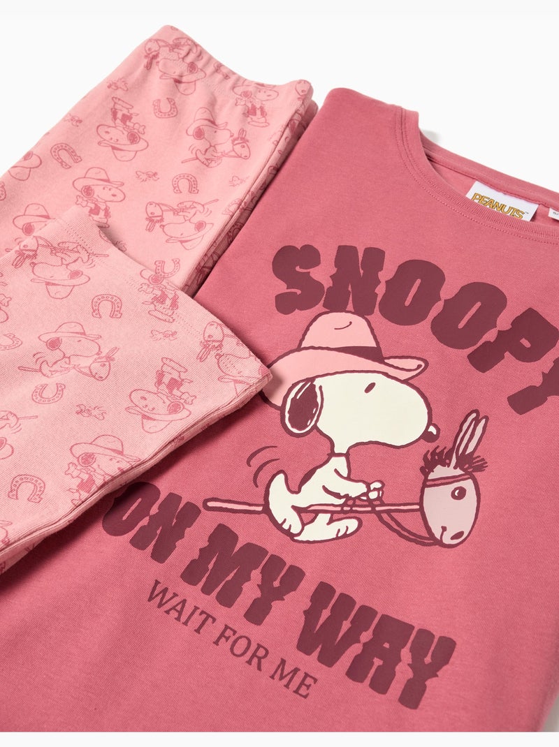 Set de camisetas y mallas "Snoopy", MO Fashion Rosa - Kiabi