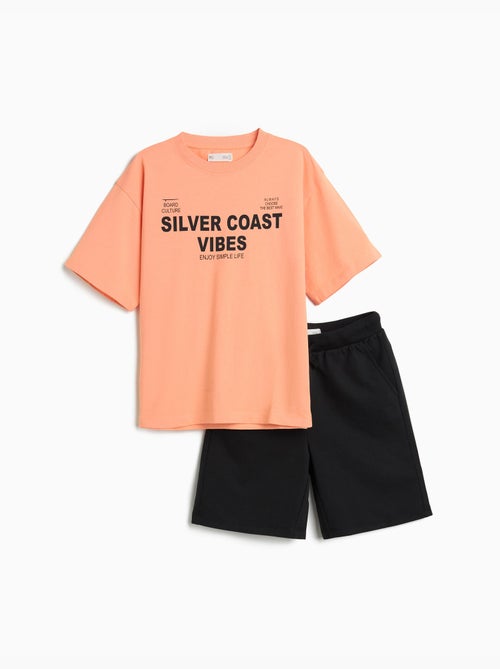 Set de camisetas y pantalones cortos, MO Fashion - Kiabi
