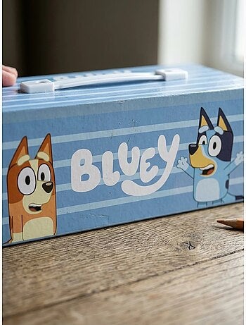 Set de colorear con maletín de transporte bluey