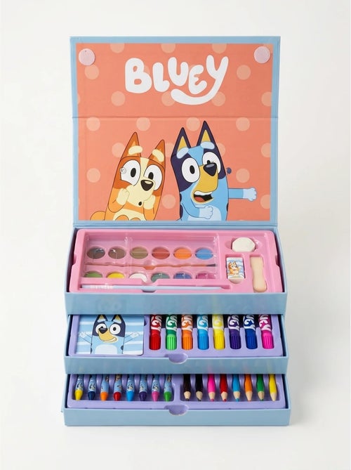 Set de colorear con maletín de transporte bluey - Kiabi Set de colorear con maletín de transporte bluey - Kiabi