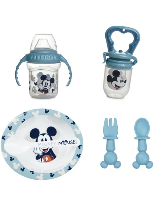Set de comida 1ª edad Mickey - Kiabi Set de comida 1ª edad Mickey - Kiabi