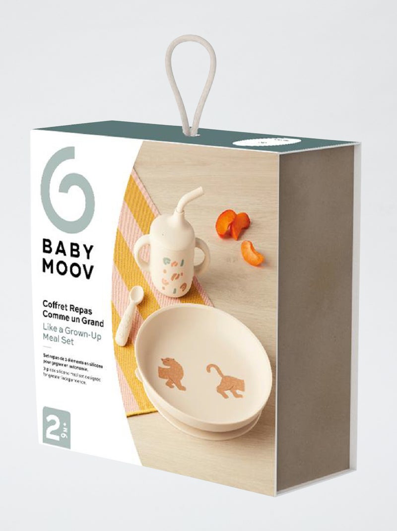 Set de comida "Como un mayor" Babymoov Beige - Kiabi