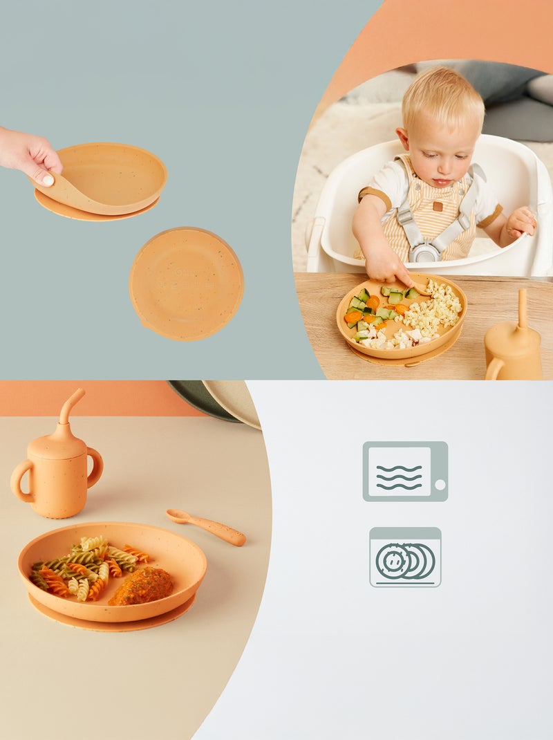 Set de comida "Como un mayor" Babymoov Naranja - Kiabi