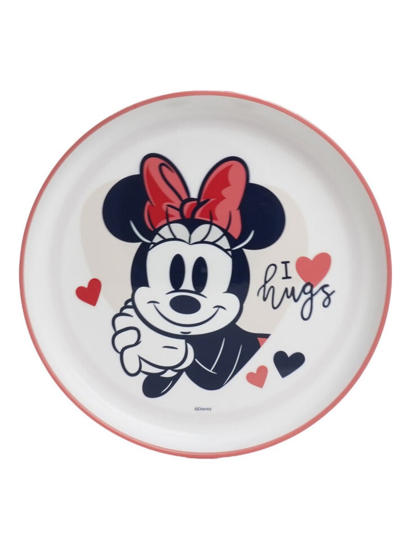 Set de comida para microondas Minnie 3 piezas Thermobaby bol plato taza Rosa - Kiabi