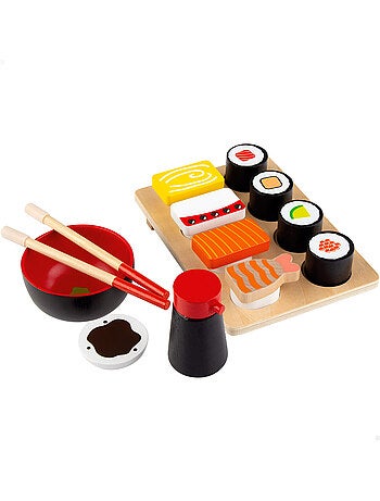 Set de comida sushi de madera WOOMAX