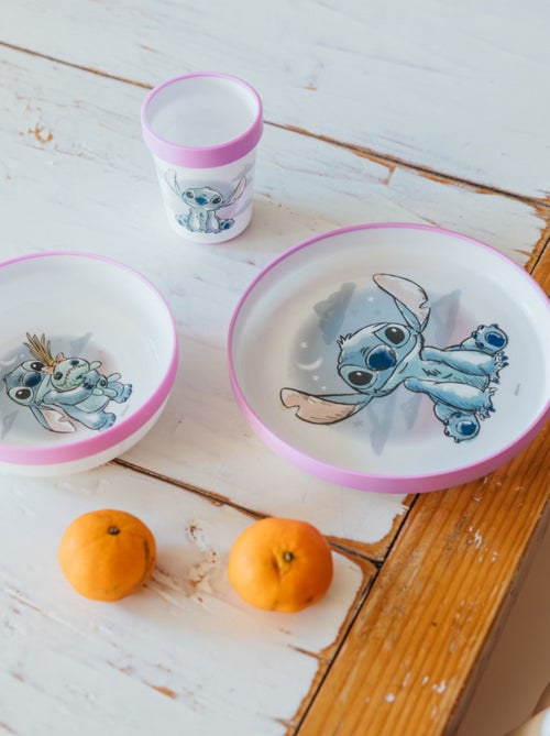 Set de comidas para bebé 3 piezas Disney Baby Lilo & Stitch antideslizante sin BPA - Kiabi Set de comidas para bebé 3 piezas Disney Baby Lilo & Stitch antideslizante sin BPA - Kiabi