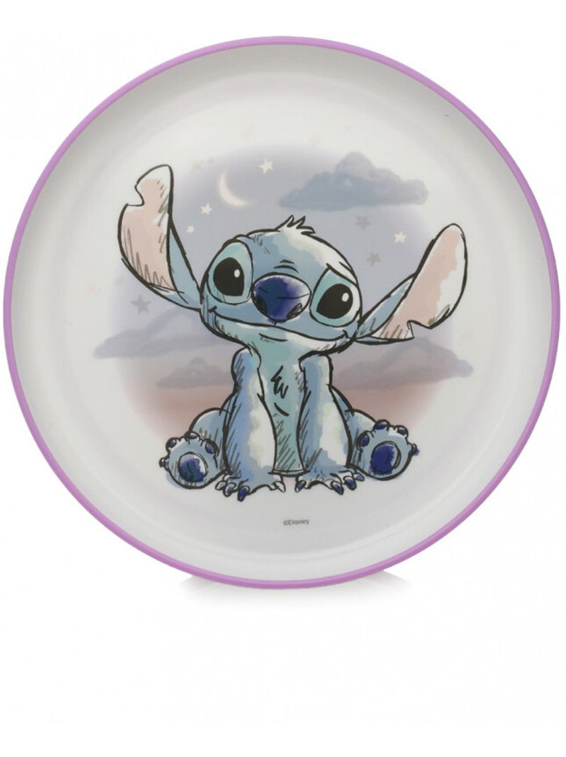 Set de comidas para bebé 3 piezas Disney Baby Lilo & Stitch antideslizante sin BPA Violeta - Kiabi
