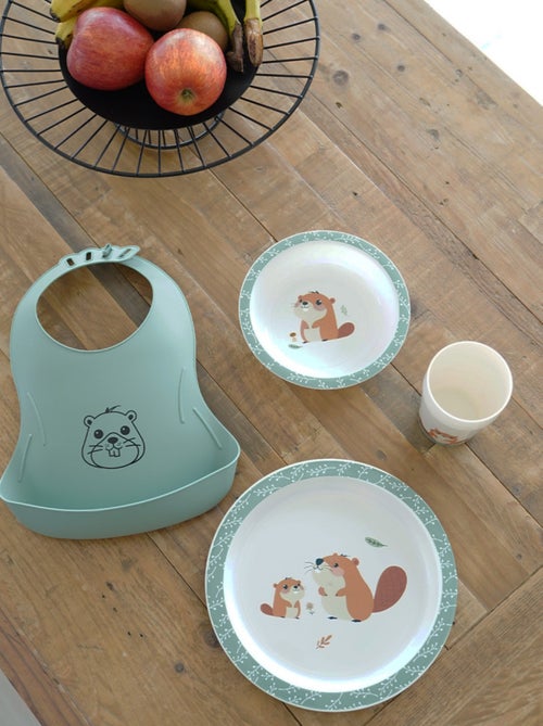 Set de comidas para microondas Mon Premier Castor Thermobaby de polipropileno sin BPA - Kiabi Set de comidas para microondas Mon Premier Castor Thermobaby de polipropileno sin BPA - Kiabi