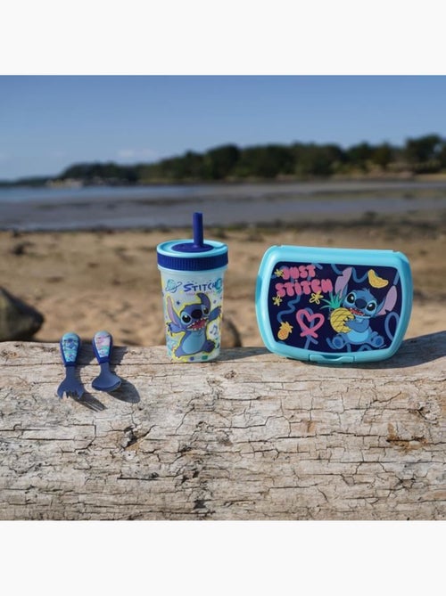 Set de cubiertos de acero inoxidable infantil de 2 piezas Lilo & Stitch Disney Baby - Kiabi Set de cubiertos de acero inoxidable infantil de 2 piezas Lilo & Stitch Disney Baby - Kiabi