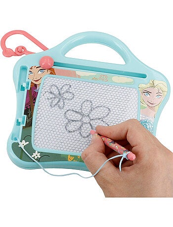 Set de dibujo con pizarra 40 piezas frozen