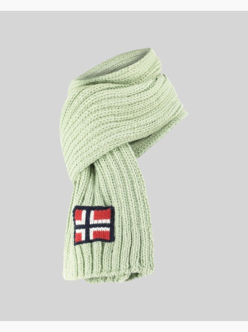 Set de gorro, bufanda y guantes wamilla xamilla zamilla – geographical norway Verde pastel - Kiabi