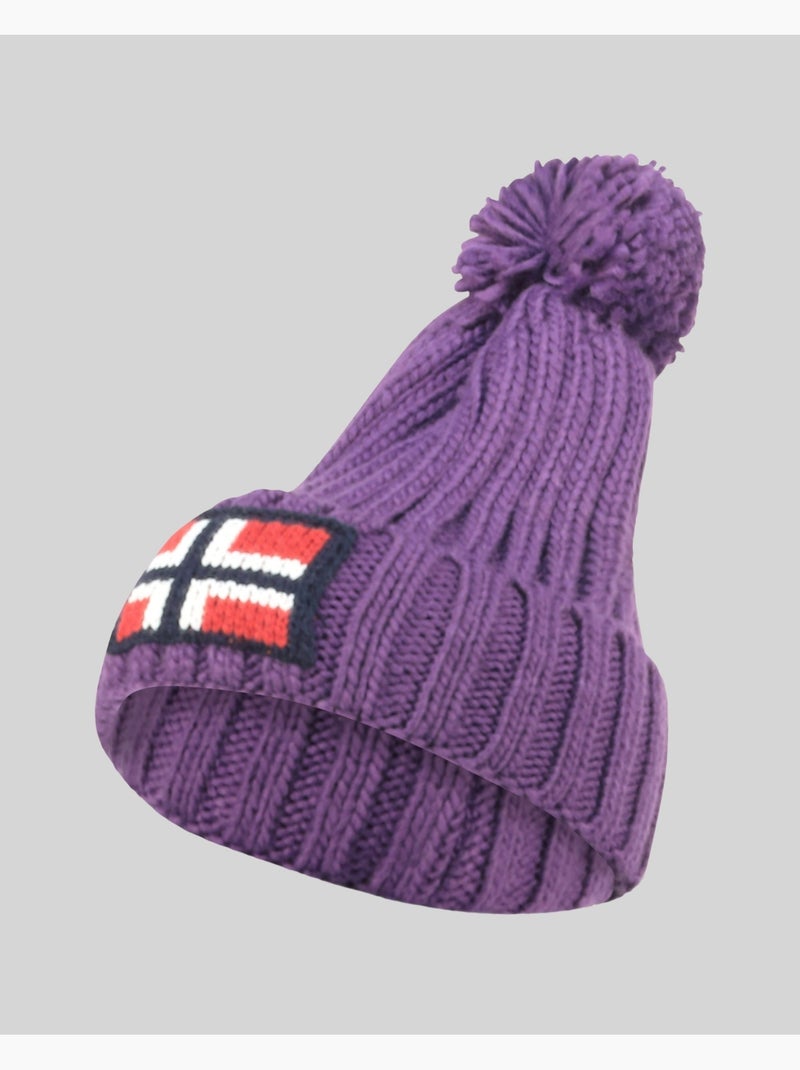 Set de gorro, bufanda y guantes wamilla xamilla zamilla – geographical norway Violeta - Kiabi