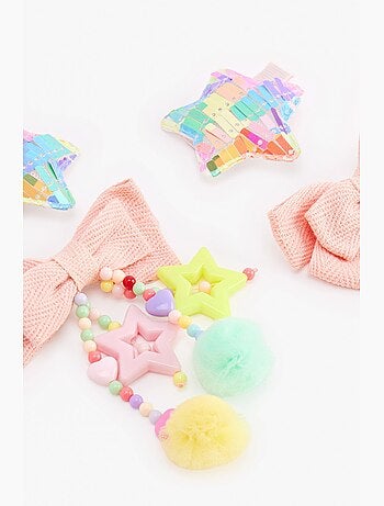 Set de horquillas con estrella para niña penti