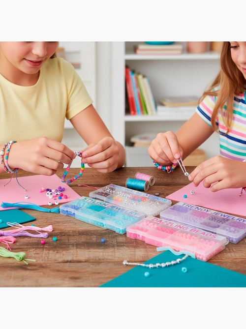 Set de joyería creativa con cuentas y accesorios de colores beauty love - Kiabi
