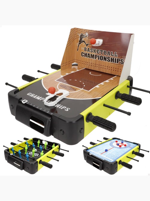 Set de juegos de mesa 3 en 1 48x32x9 cm cb games - Kiabi Set de juegos de mesa 3 en 1 48x32x9 cm cb games - Kiabi