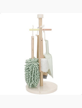 Set de limpieza de madera con 5 piezas WOOMAX