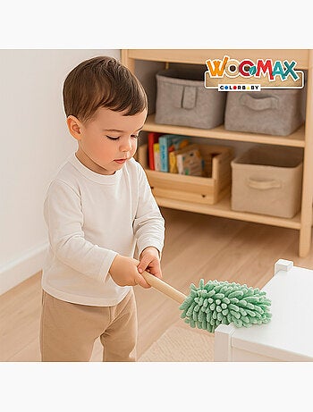 Set de limpieza de madera con 5 piezas WOOMAX