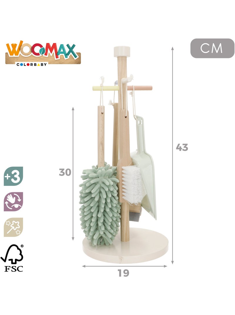 Set de limpieza de madera con 5 piezas WOOMAX N/D - Kiabi