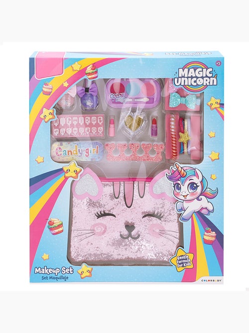 Set de maquillaje con accesorios y neceser colorbaby - Kiabi