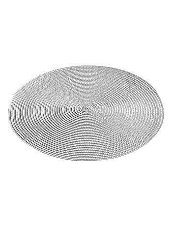 Set de mesa redondo y colorid