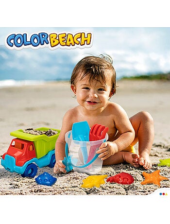 Set de playa camión con accesorios color beach